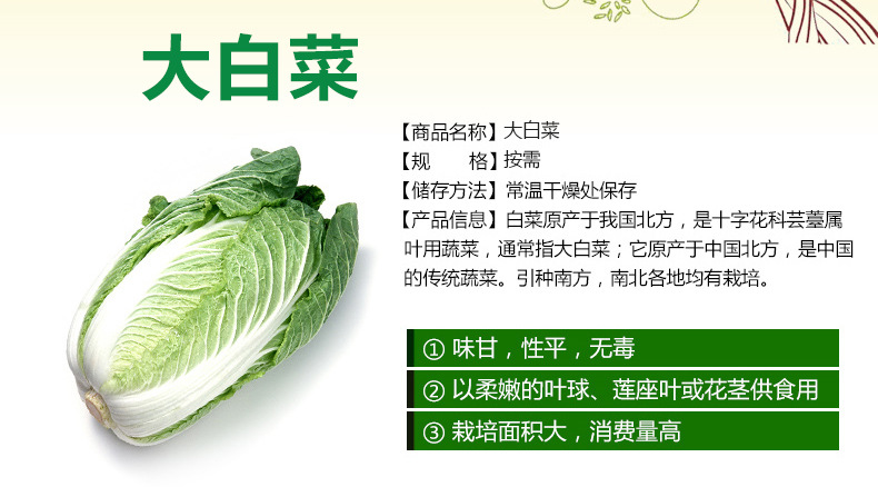 怡佳美果蔬 綠色健康，批發無憂——無公害大白菜的優選之道